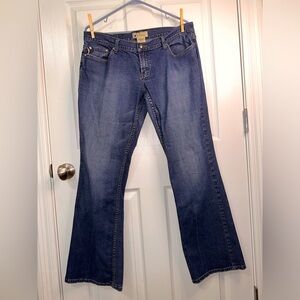 Austin Blues Jeans Women’s 14 Blue wide leg, low rise flare western streetwear